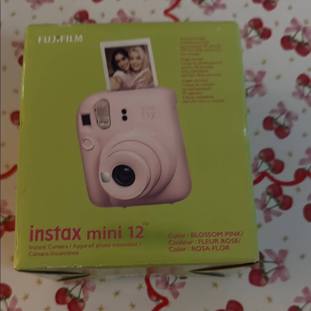 Fujifilm Instax Mini 12 Blossom Pink Camera